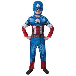 Costume Capitan America con maschera da bambino