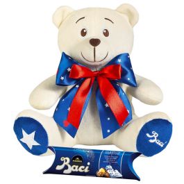 Zeus Party Orsetto Peluche Baci Perugina Teddy Bear con Tubo Baci Perugina  (35 cm)