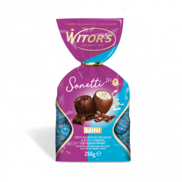 Sonetti Mini Ovetti assortiti Latte e Fondente con cremoso ripieno Witor's  250gr