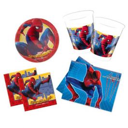 kit 40 persone Spider-man, coordinato per la tavola