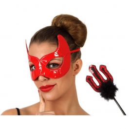 Funidelia  Tridente da diavolo smontabile per donna e uomo ▷ Demoni,  Diavoli, Horror - Accessori per Adulto, accessorio per costume - Rosso :  : Moda