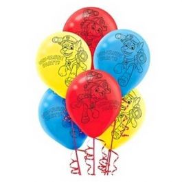 Palloncini Lattice Paw Patrol Multicolor 6pz