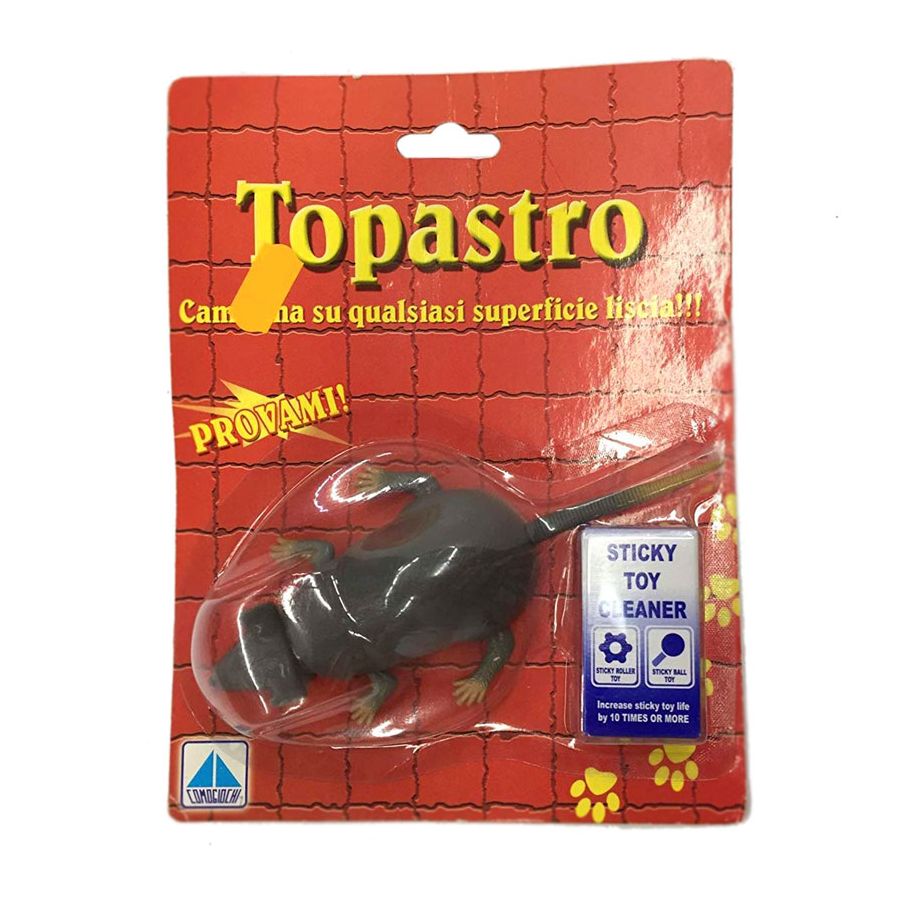 Scherzo Topo Pvc Che Cammina Sui Muri