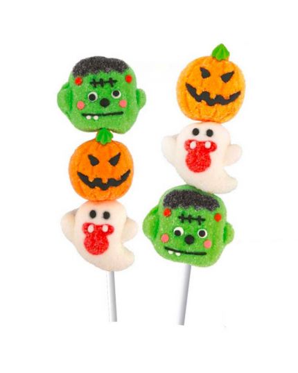 Spiedini Marshmallow Soggetti di Halloween Pz.2