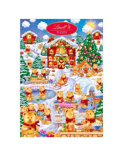 Calendario dell'Avvento Teddy Hidgam Lindt 265gr