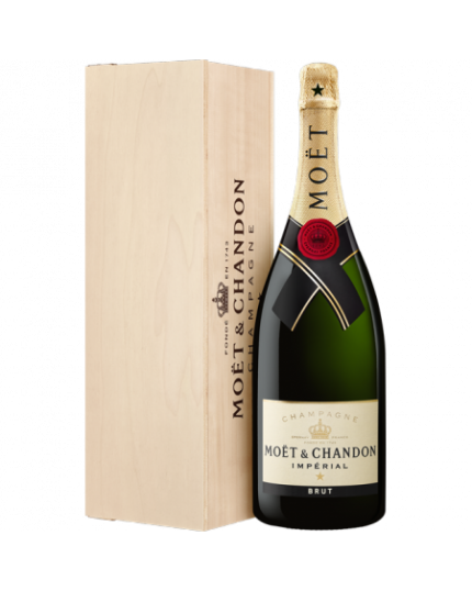 Champagne Brut Moët & Chandon Impérial 9 Litri Salmanazar in Cassa Legno