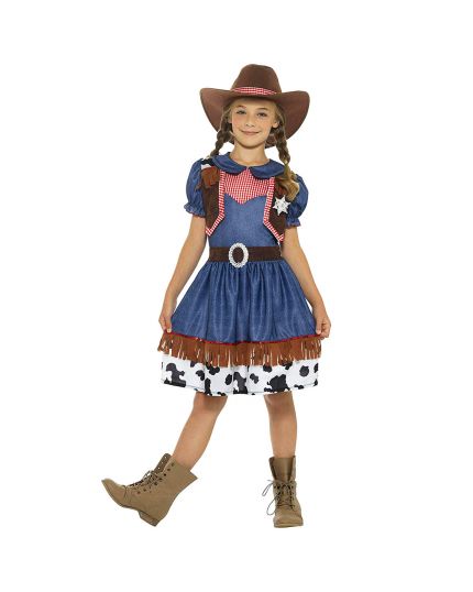 Costume Cowgirl Texana Bambina