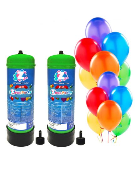 Bombole gas elio e gel hi-float per palloncini 25 volte più duraturi