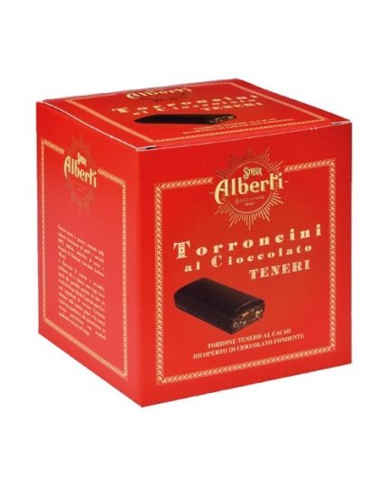 Torroncini Teneri Cioccolato Fondente Strega Alberti 200gr