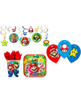 Princess Peach Party Decorations,Birthday Party Supplies for Super Mario  Part