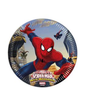 Piatti Carta Ultimate Spiderman Web Warriors